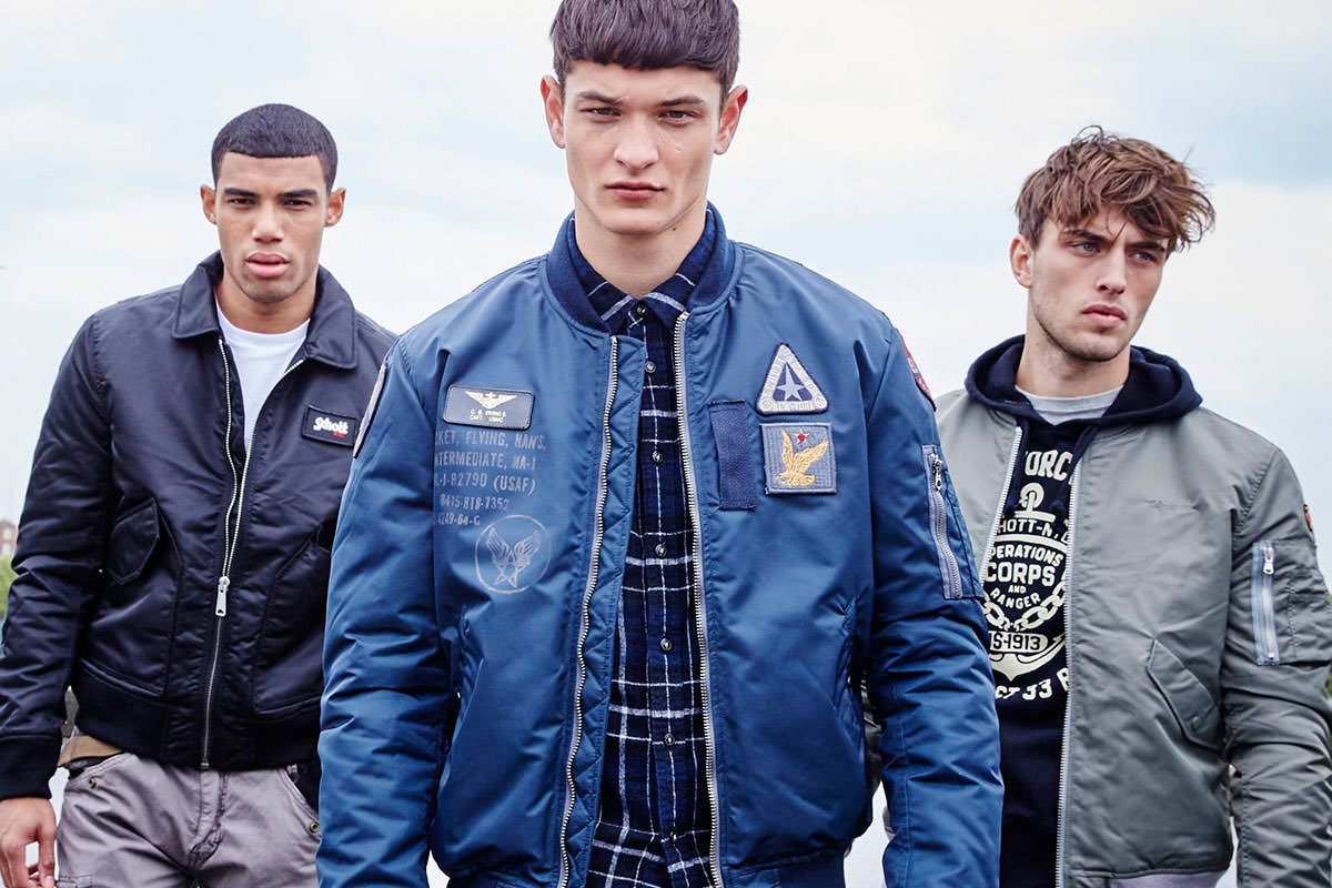 Vente privée Schott NYC, Vêtements outdoor Schott NYC & Columbia